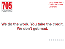 Tablet Screenshot of 705hollywood.com